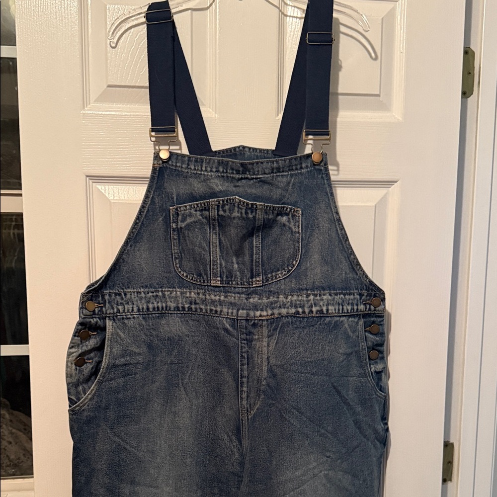 Cider Blue Denim Overalls